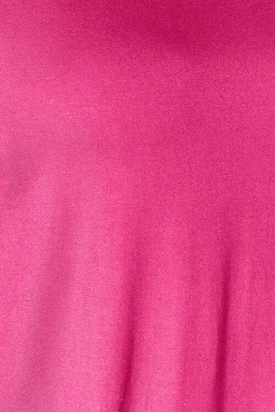 Round Neck Slit Top and Pants Set