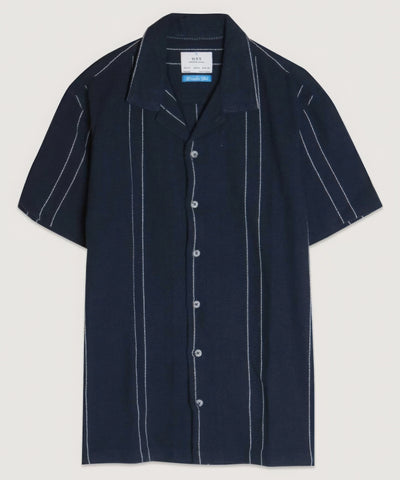 Stripe camp shirt