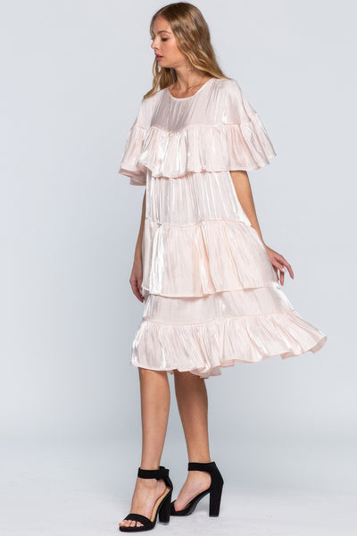 Ruffle Midi Dress